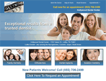 Tablet Screenshot of lufkindentist.net